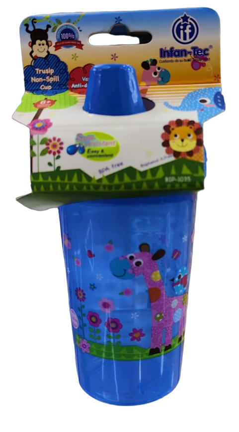 ACC Vaso Antiderrame BIP1035 Azul Jirafa