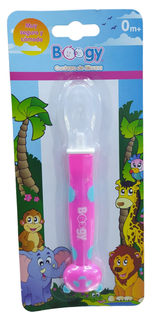 ACC Cuchara Silicona 19218 Fucsia