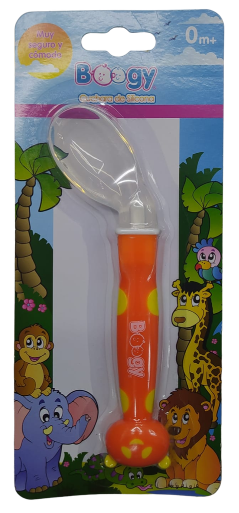 ACC Cuchara Silicona 19217 Naranja