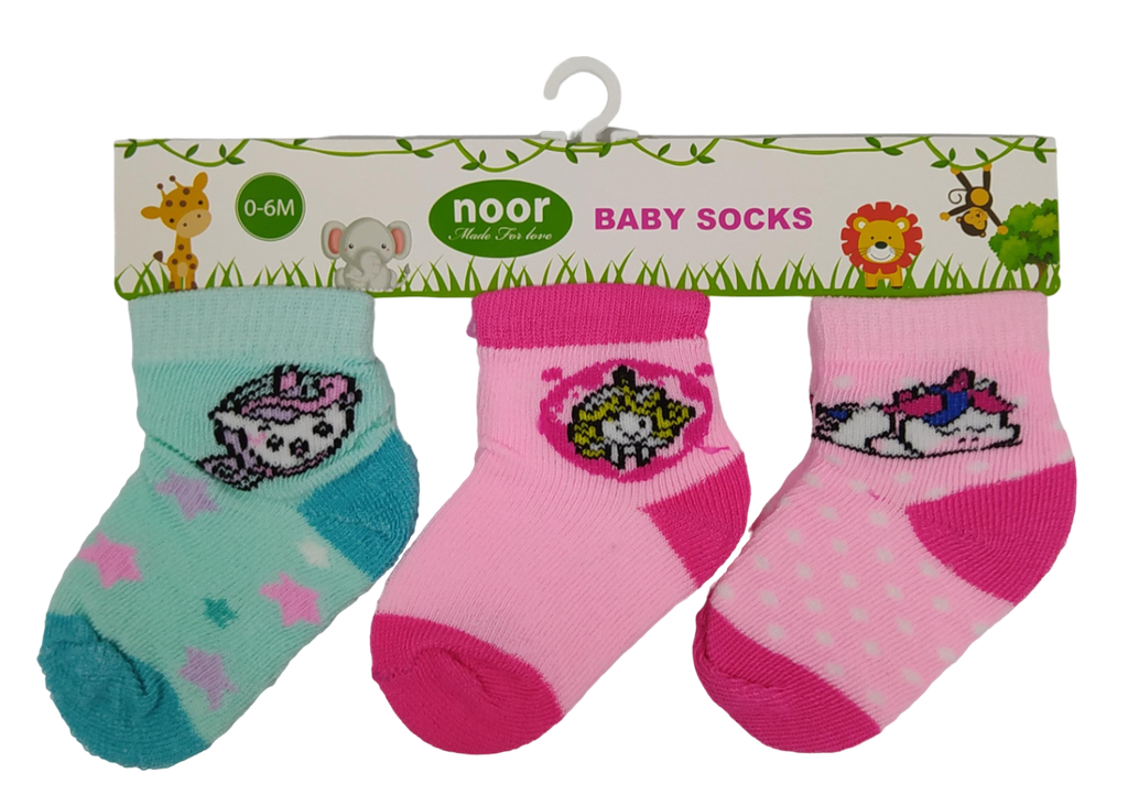 [1031] ACC Medias x3und. 0-6 Meses PHX Niña