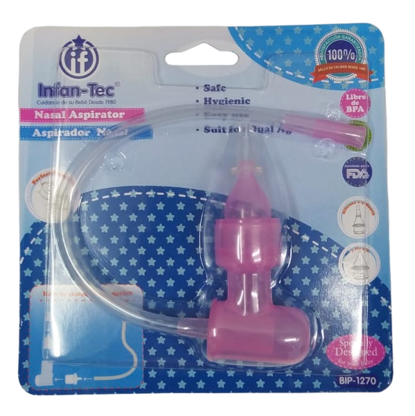 [1045] ACC Aspirador Nasal BIP1270 Rosado