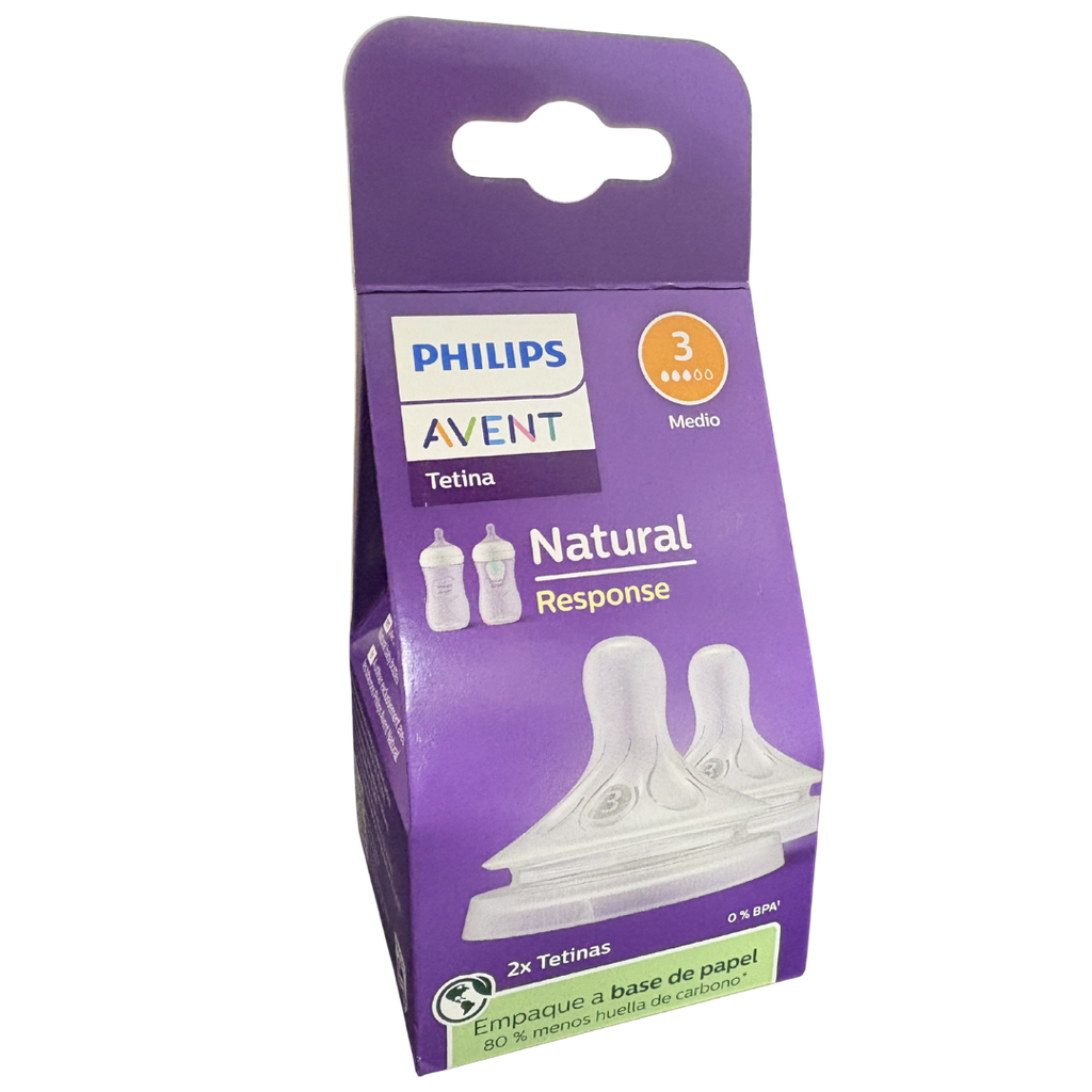 ACC Chupo Repuesto AVENT SCY963-02 3+ Naranja x2 Unidades Flujo #3