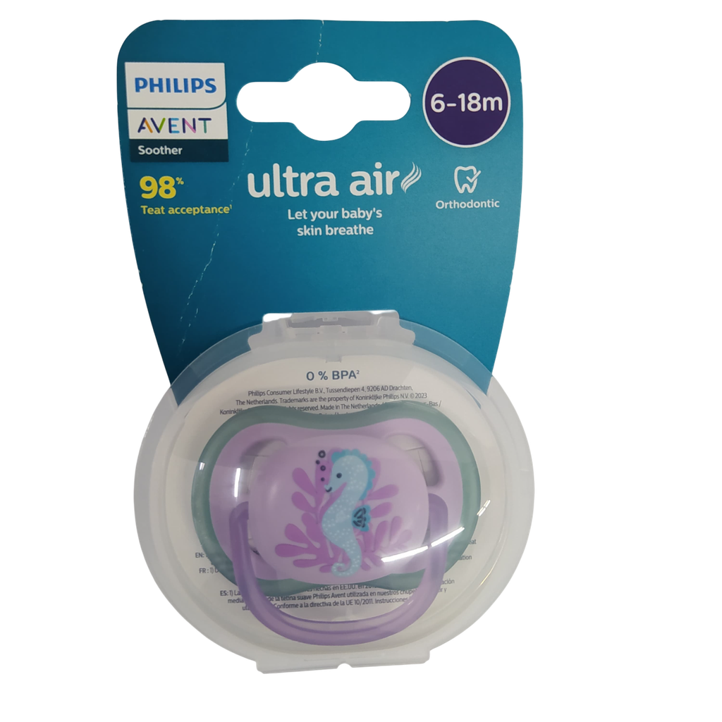 ACC Chupo Entretenedor AVENT Mamila 6-18m Rosado