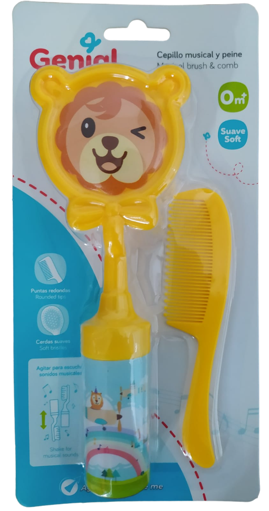 ACC Cepillo Peine GNB512 Amarillo