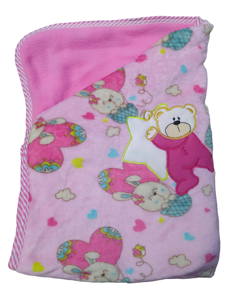 [1334] R-ecu Cobija Doble Faz Diseños Surtidos Niña 100x77cm