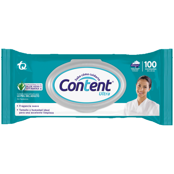 [1622] Humedos Content Ultrasec *100 Toallas