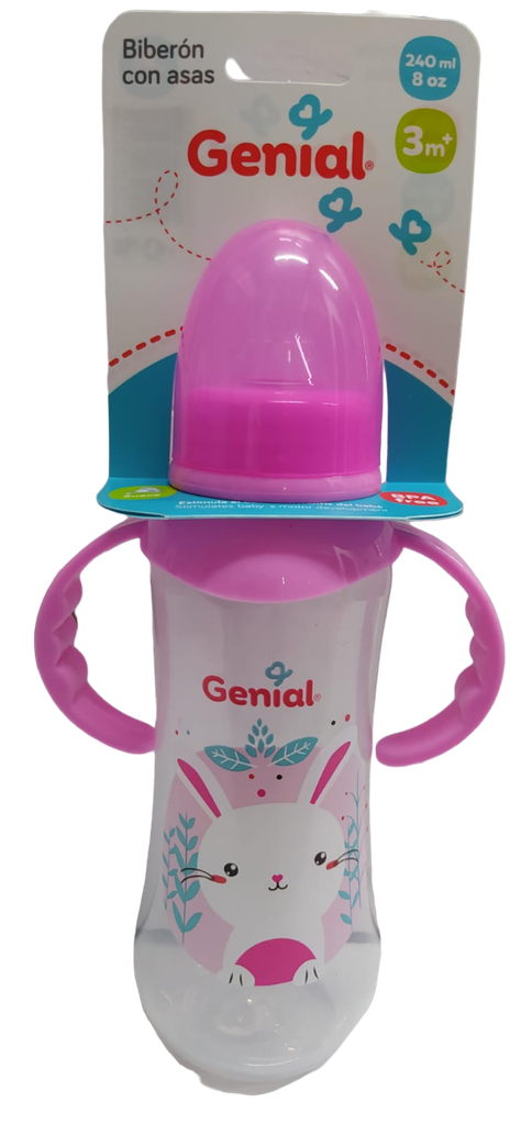 ACC Tetero 8onz GNSI9009 Rosado