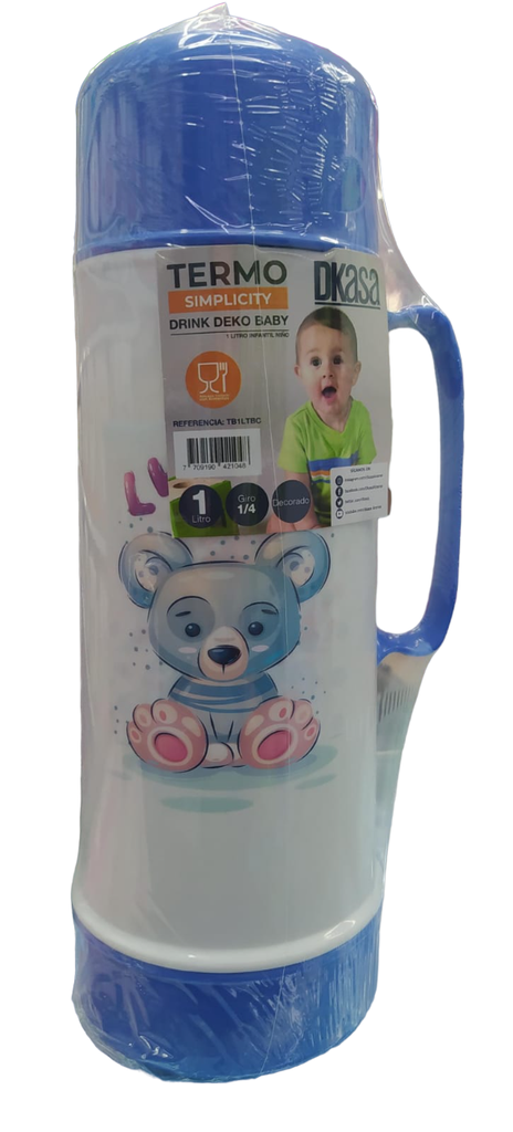 ACC Termo Dkasa 1 Litro Niño Azul Koala