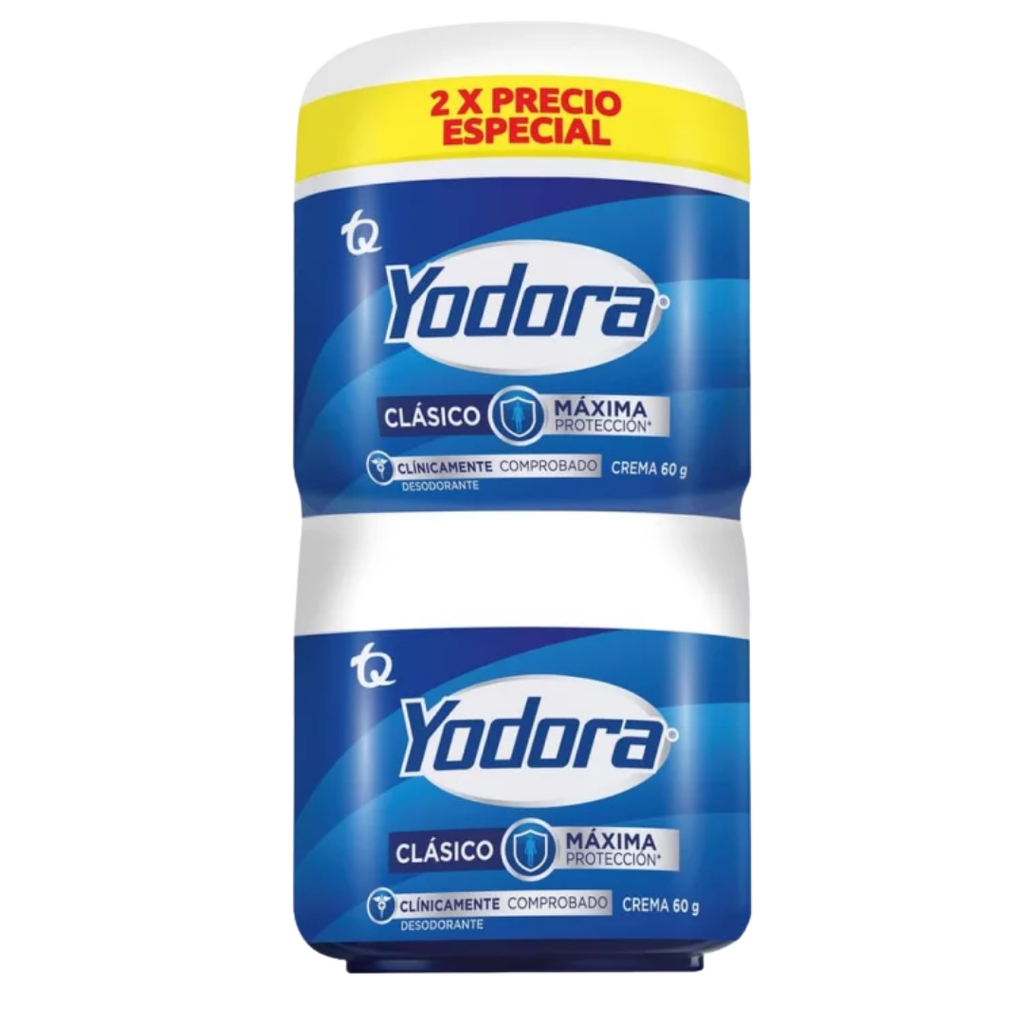 Crema Yodora 60g + 60g