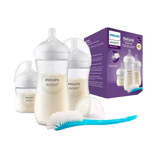 ACC Set Teteros Avent Natural x4 Piezas 0m+