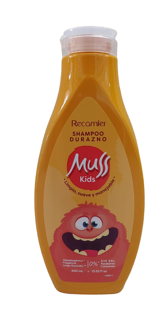 Shampoo Muss Kids Durazno 400ml