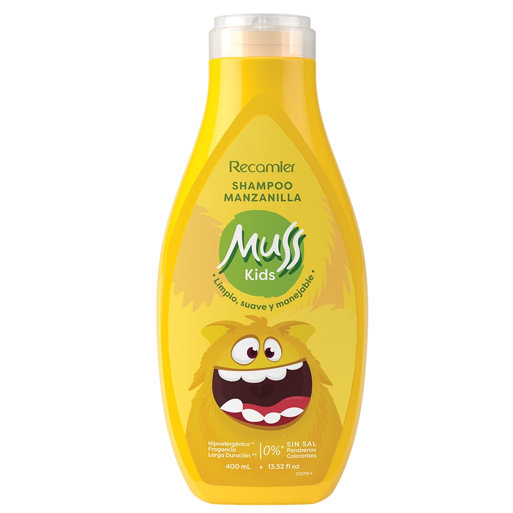Shampoo Muss Kids Manzanilla 400ml