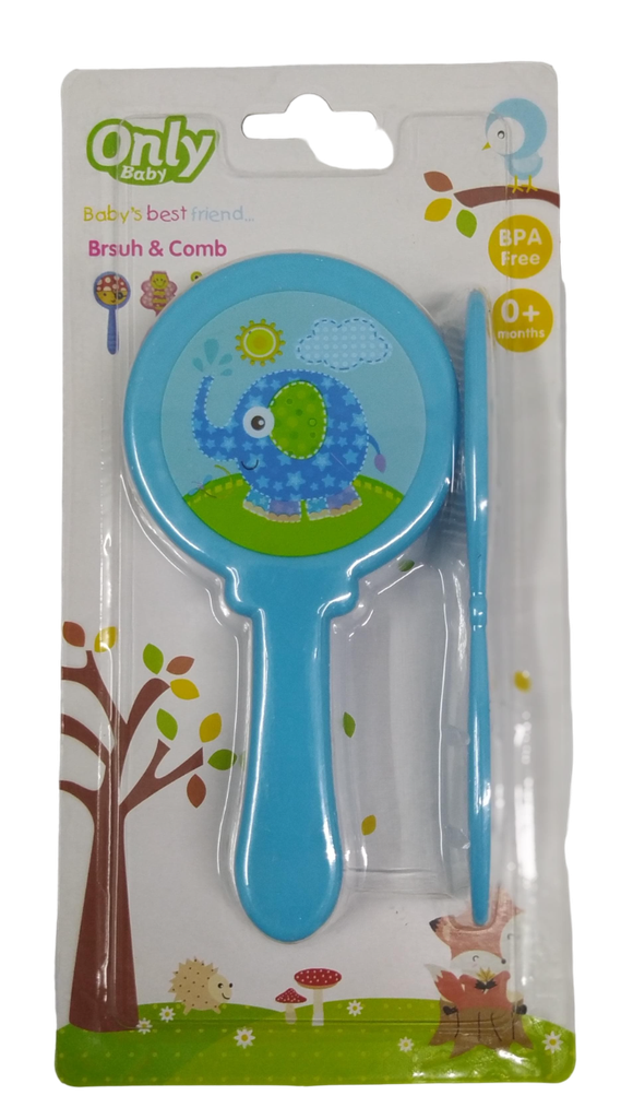 ACC Cepillo Peine SS2 Elefante Azul