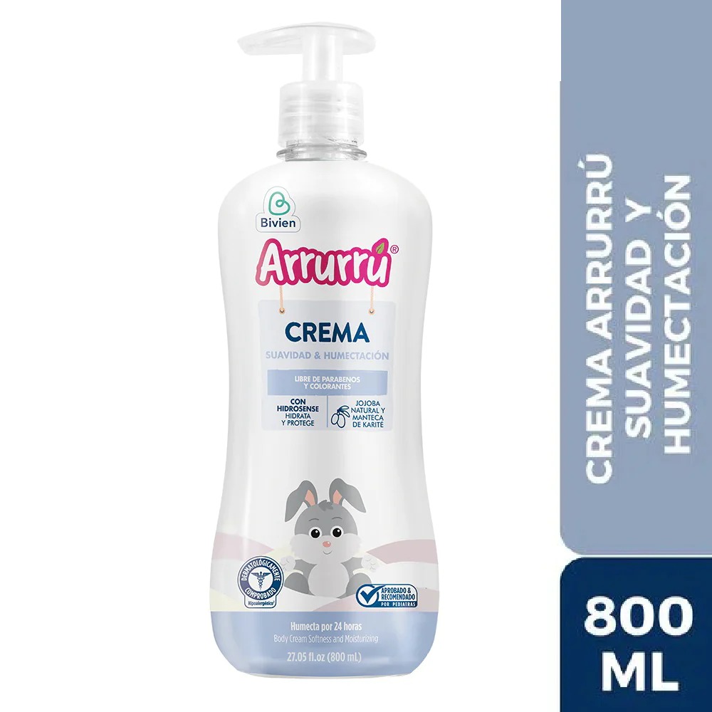 Crema Arruru Suavidad y Humectación 800ml