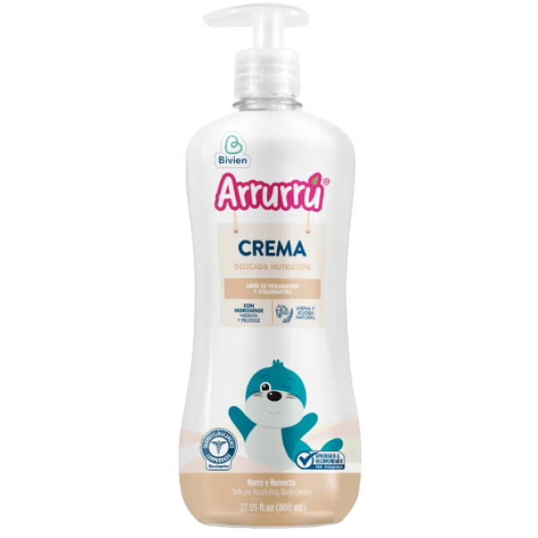 Crema Arruru Delicada Nutrición Avena 800ml