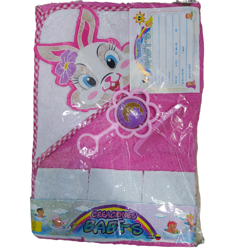 R-ecu Toalla Económica Diseños Surtidos Niña