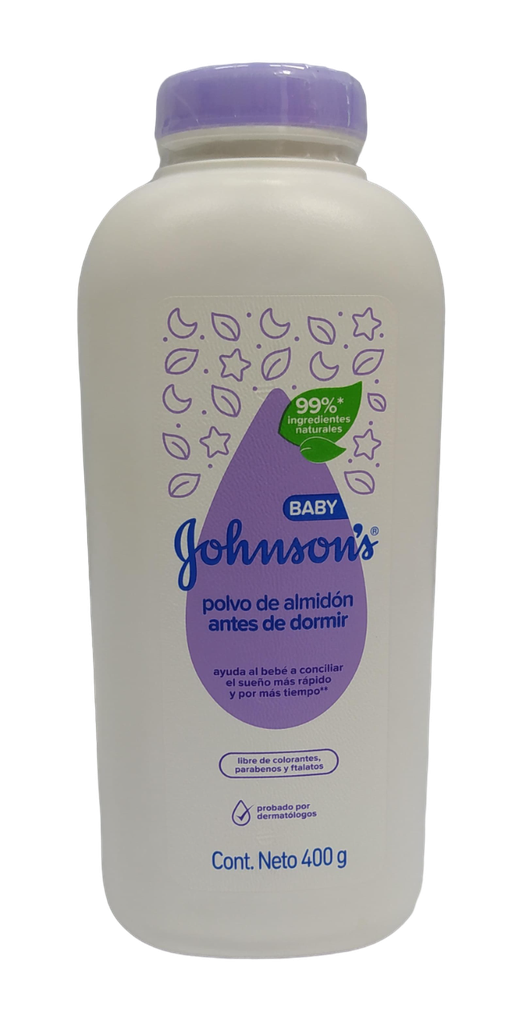 Talco Johnsons Antes de Dormir 400g