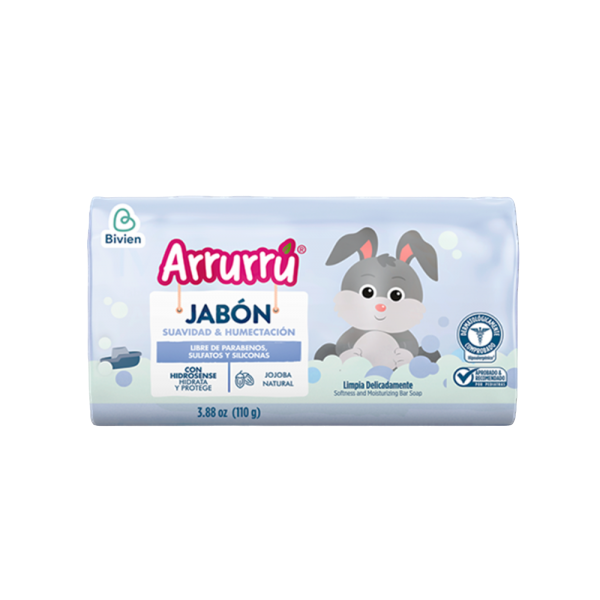 Jabón en barra Arruru Suavidad y Humectación 110g