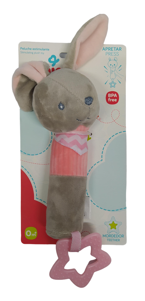 ACC Sonajero Peluche Mordedor GNYT1951420 0+ Coneja