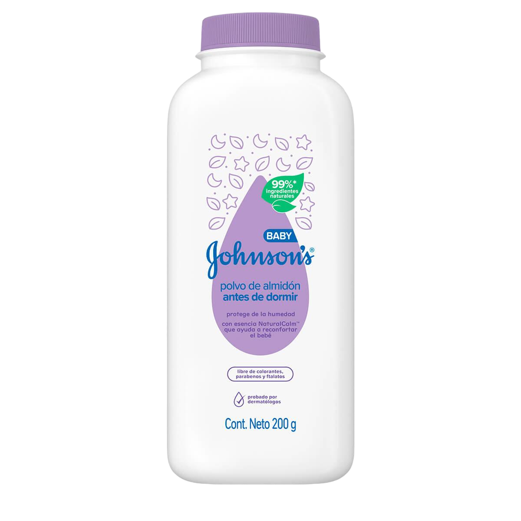 Talco Johnsons Antes de Dormir 200g