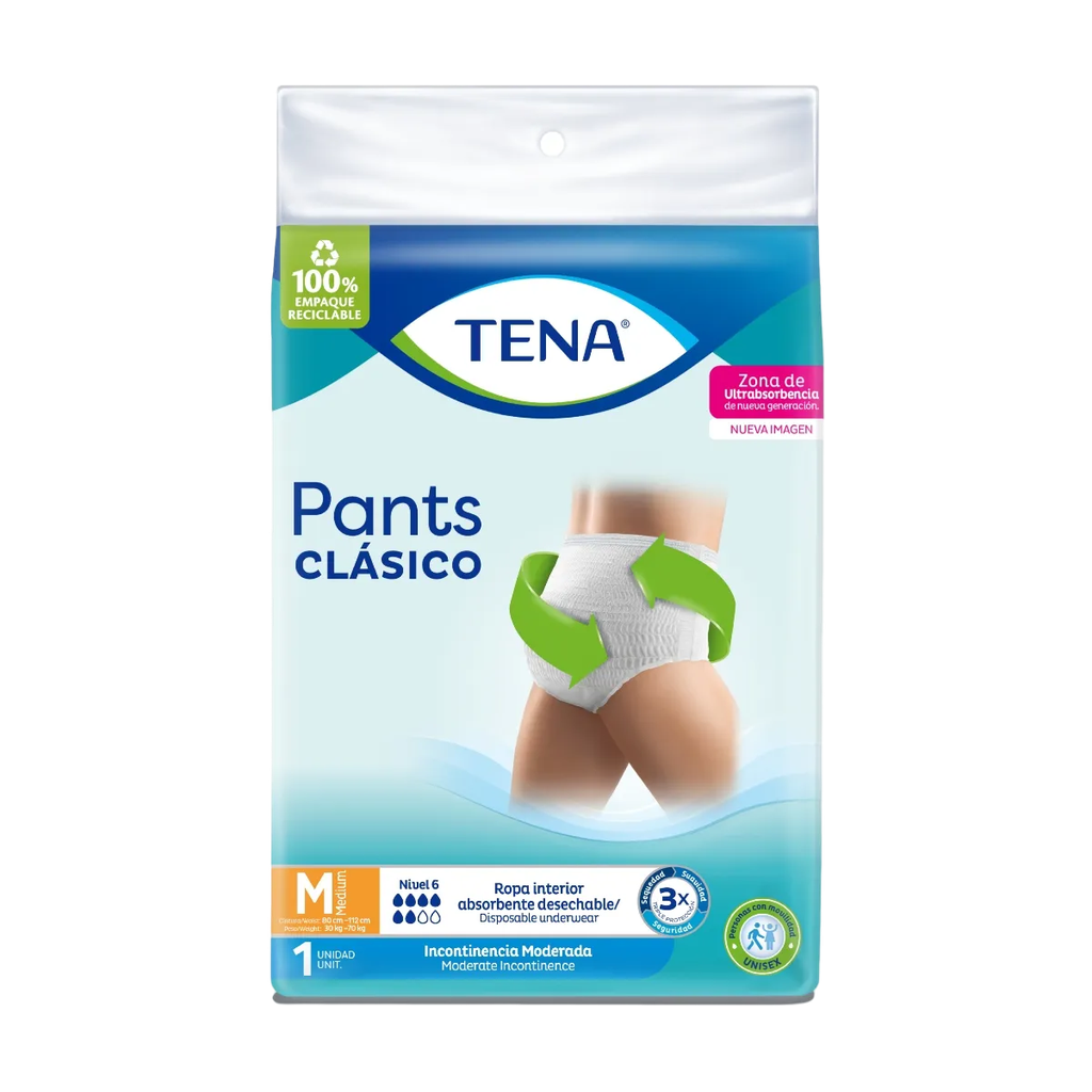 Tena Pants Clasico Unidad M
