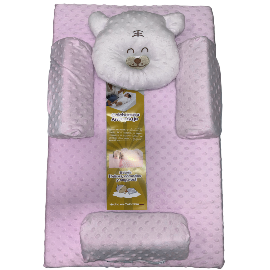 ACC Colchoneta Antirreflujo MC Extra Suave Rosada 75x50cm
