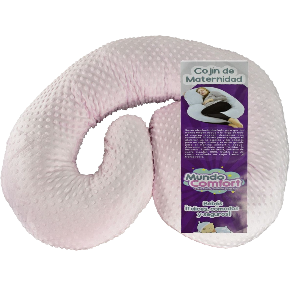 ACC Almohada Materna Tipo Bastón MC Rosada