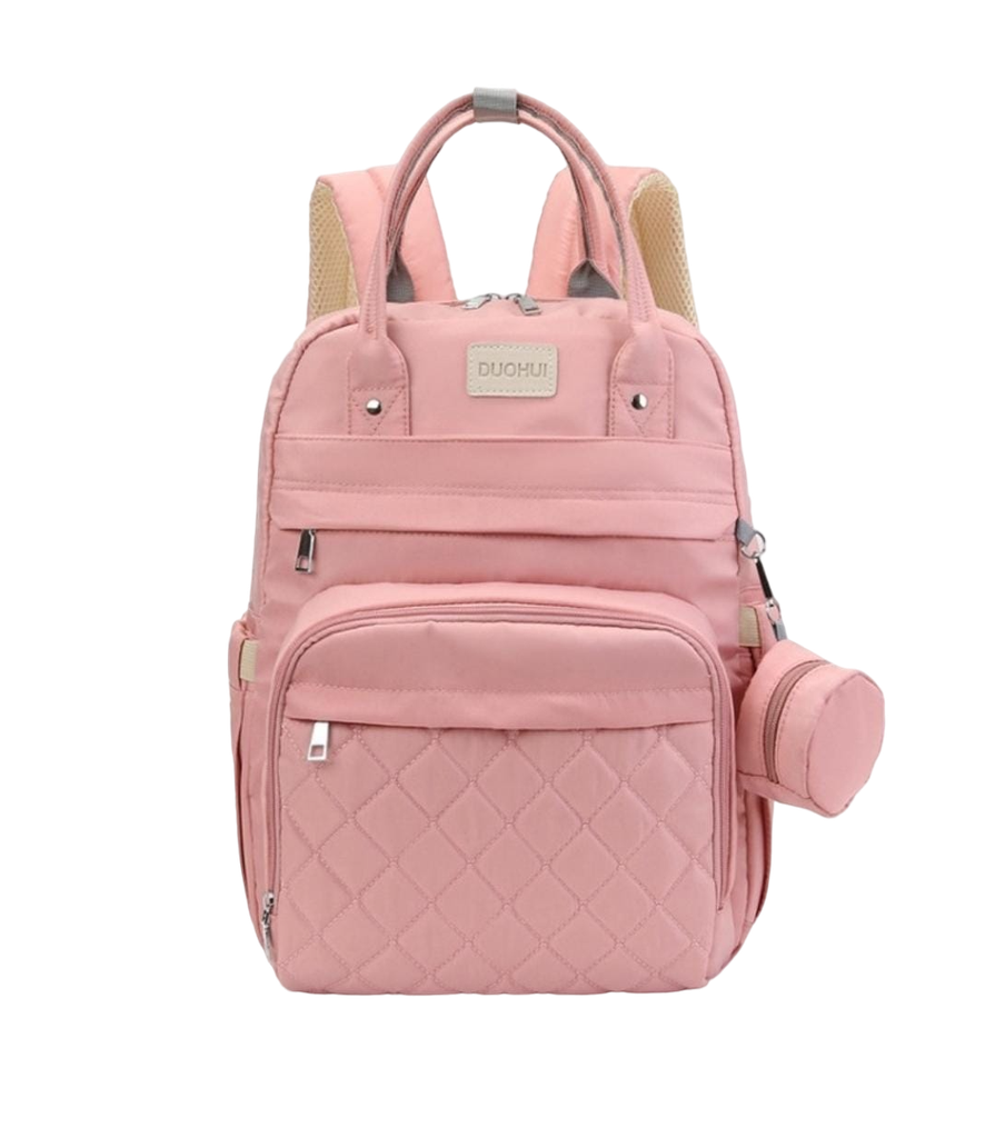 ACC Pañalera Con Cambiador Y Portamamila 223 Rosado