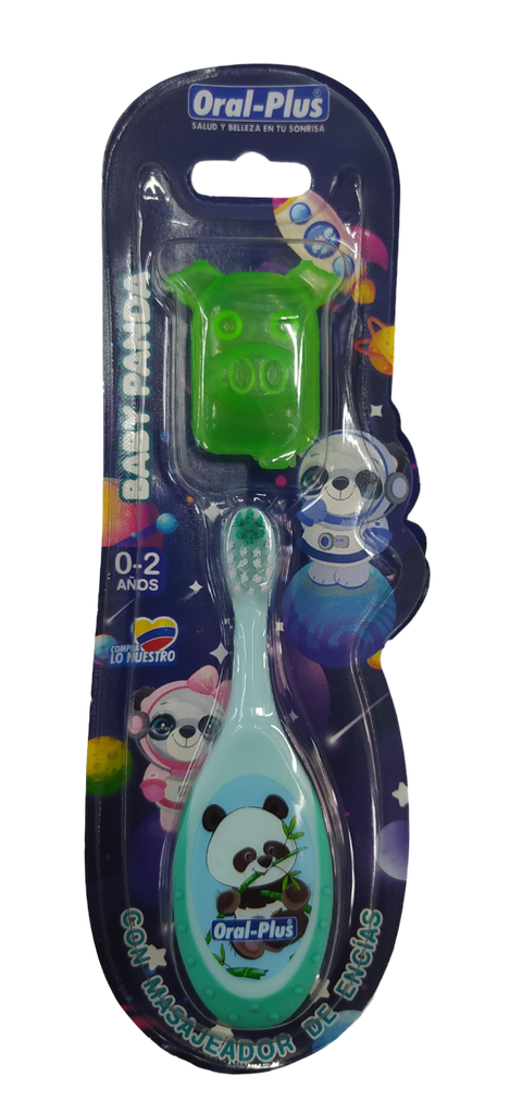 ACC Cepillo Panda Aguamarina 0-2 años  - Oral Plus