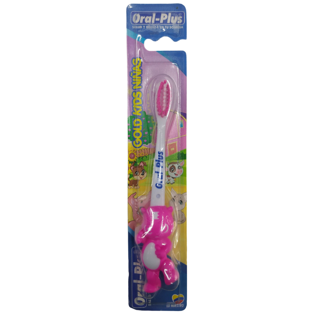 ACC Cepillo Gold Kids Fucsia 2-6 años - Oral Plus