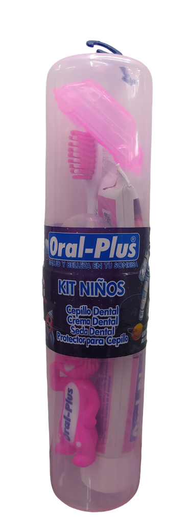ACC Kit Viajero Fucsia 2-6 años - Oral Plus