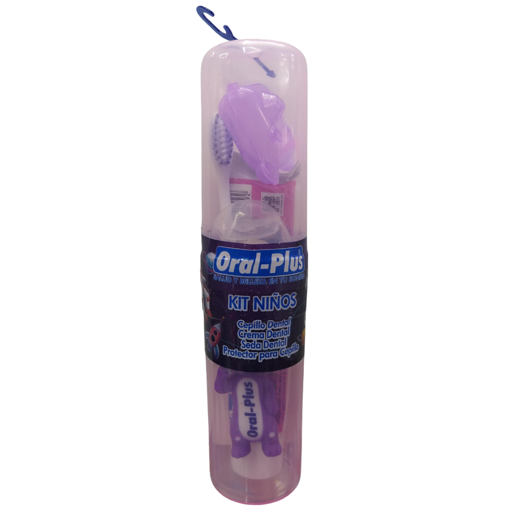 ACC Kit Viajero Morado 2-6 años - Oral Plus