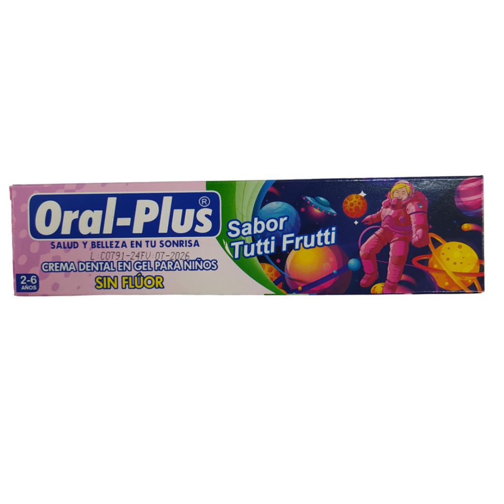 ACC Crema Dental Niña Tutti-Frutti 2-6 años 70gr - Oral Plus