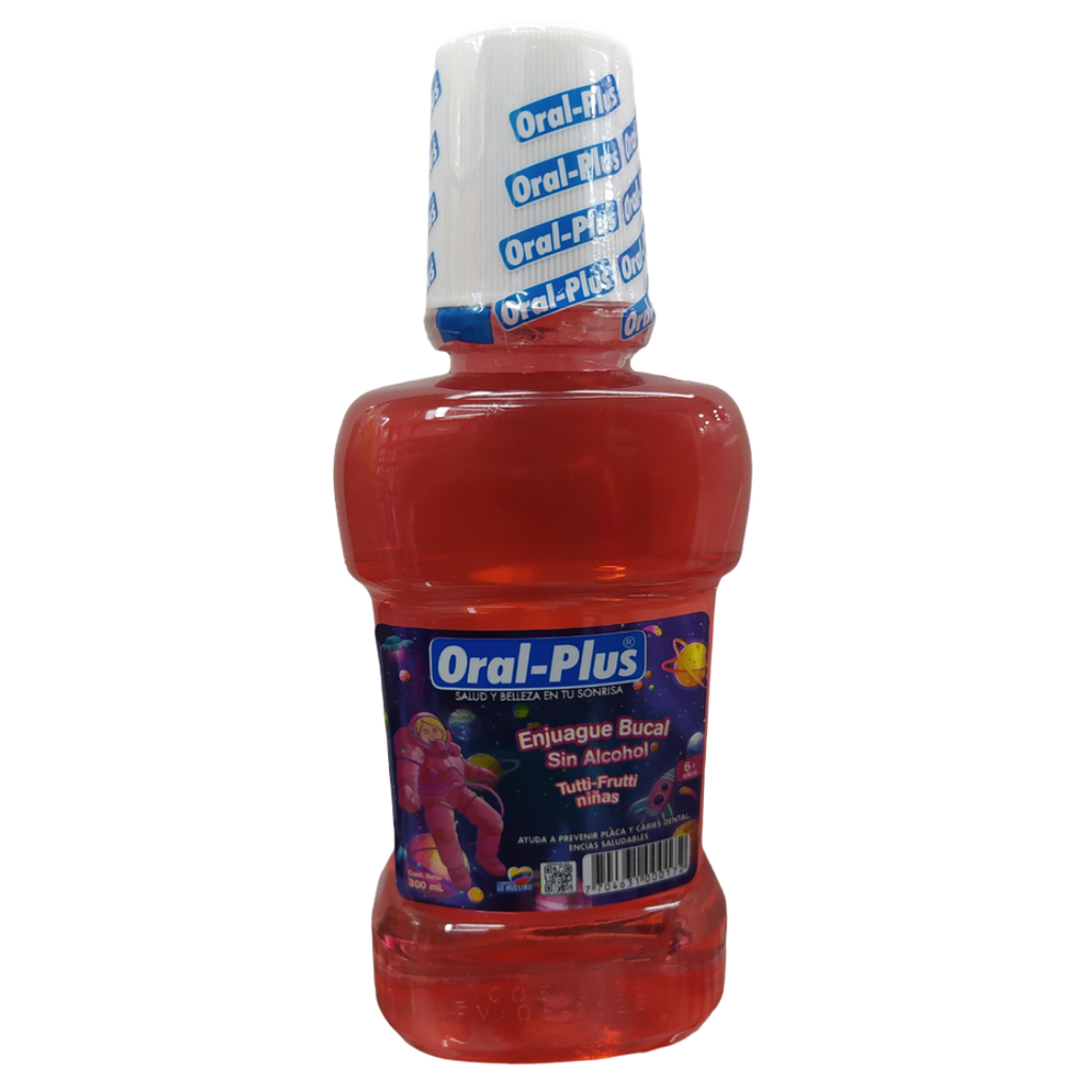 [2559] ACC Enjuague Bucal Niña Tutti-Frutti 6+ años x300ml - Oral Plus