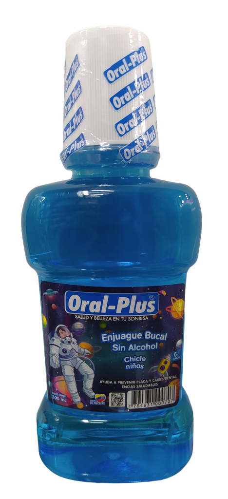ACC Enjuague Bucal Niño Chicle 6+ años x300ml - Oral Plus