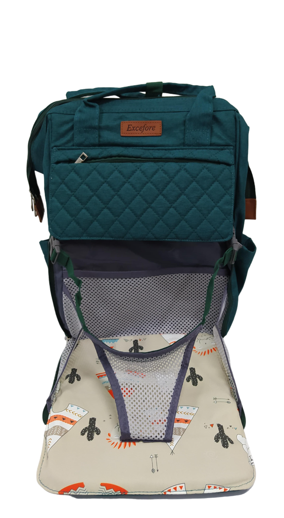 ACC Pañalera Con Cargador Y Entrada USB KP2019 Verde