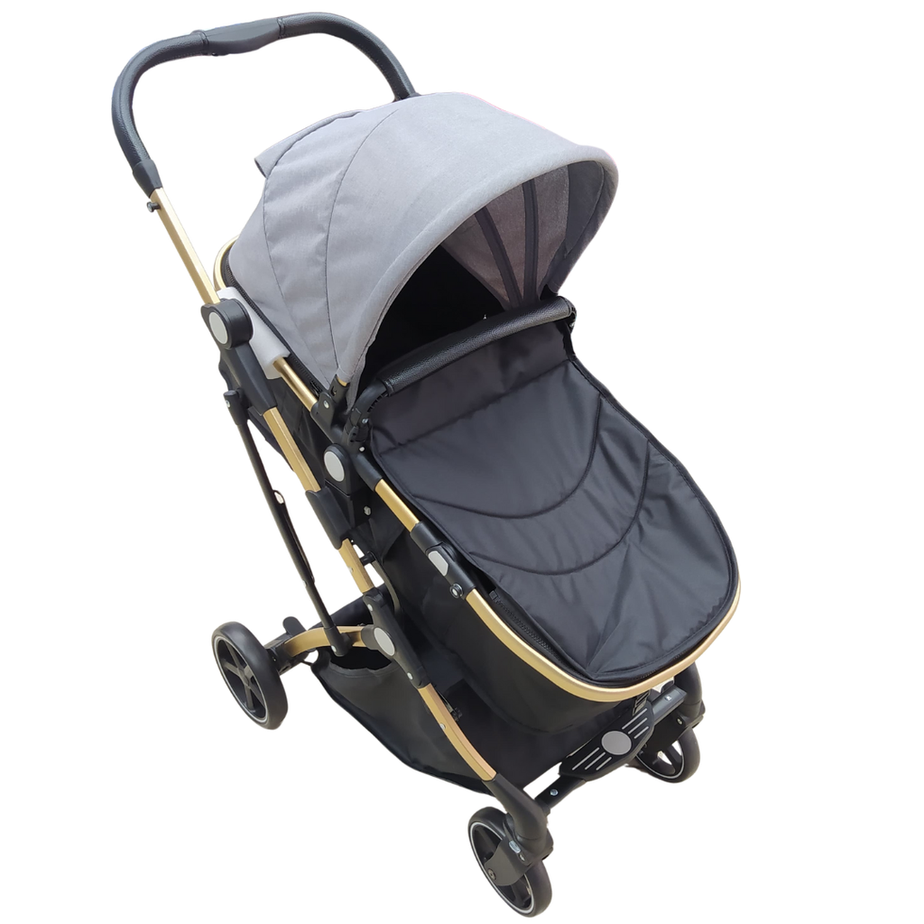 ACC Coche Moises WH402 Negro-Gris
