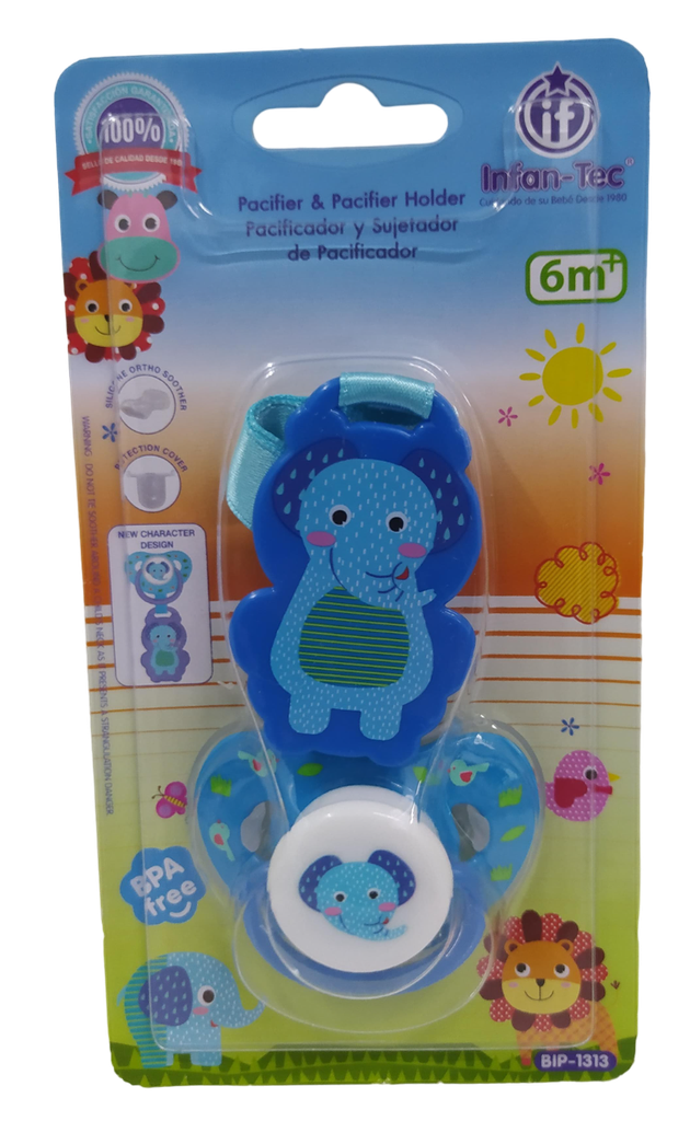 ACC Mamila Con Cuerda BIP1313 6+ Elefante Azul