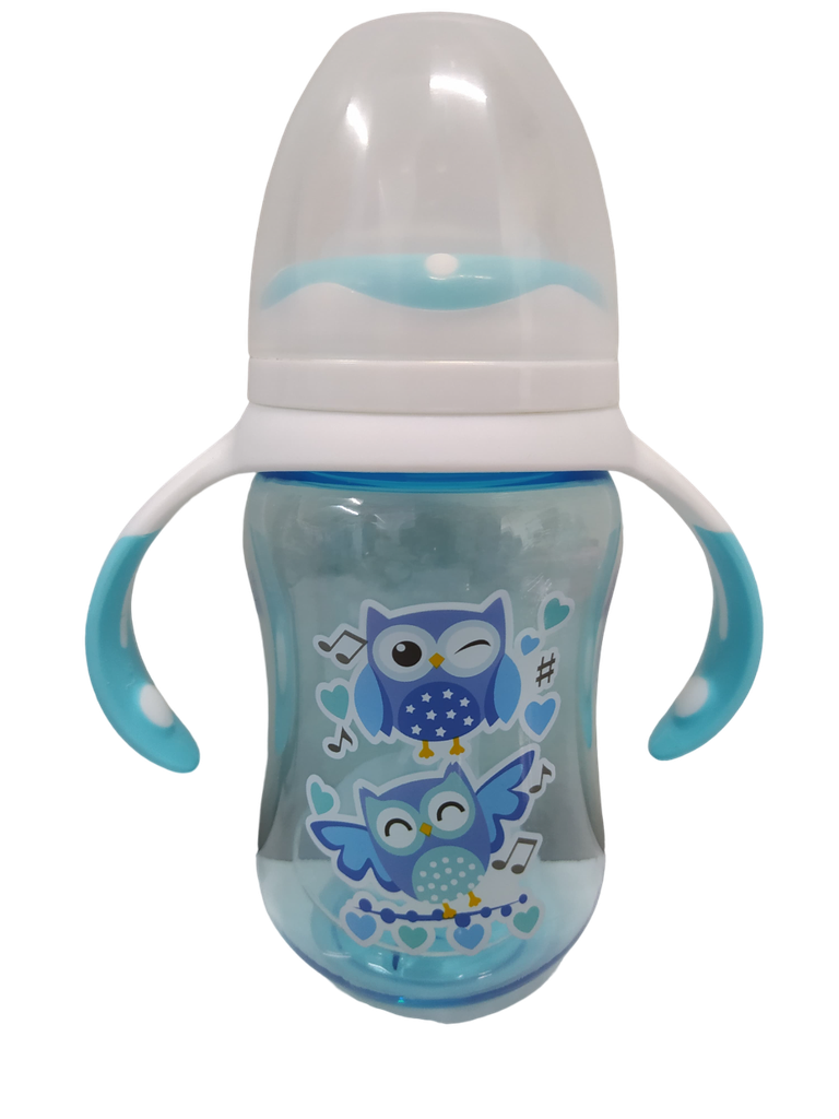 ACC Tetero 8onz BIP1394 Buhos Azul