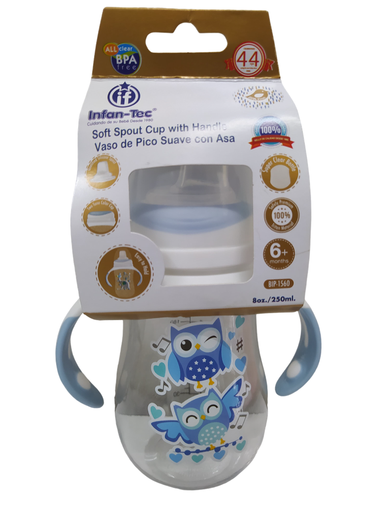 ACC Vaso Antiderrame 8onz BIP1560 Buhos Azul
