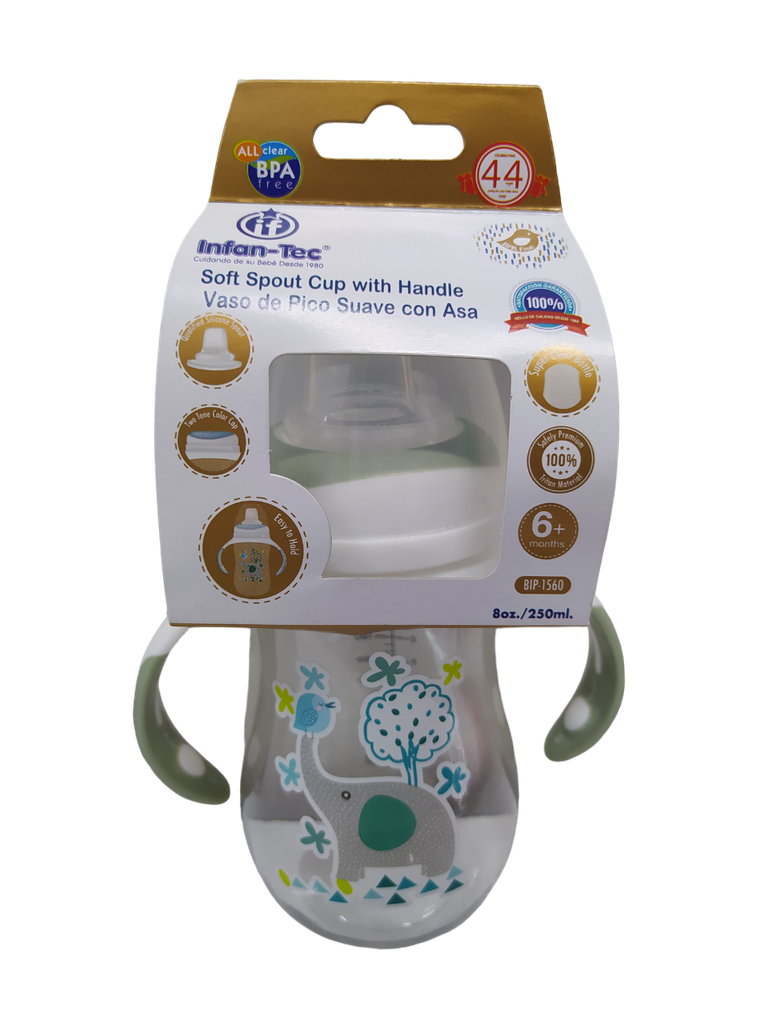 ACC Vaso Antiderrame 8onz BIP1560 Elefante Gris