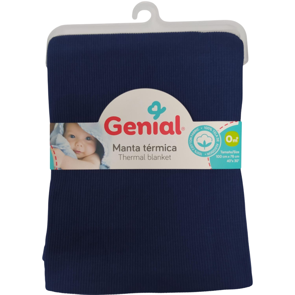 [2865] ACC Cobija termica 100*76cm GNBKG1S Azul oscuro
