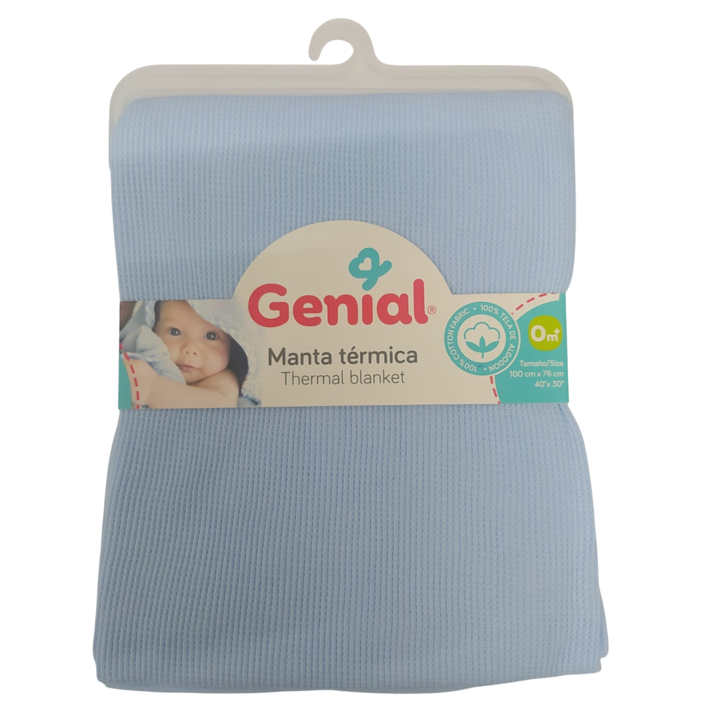 ACC Cobija termica 100*76cm GNBKG1S Azul claro
