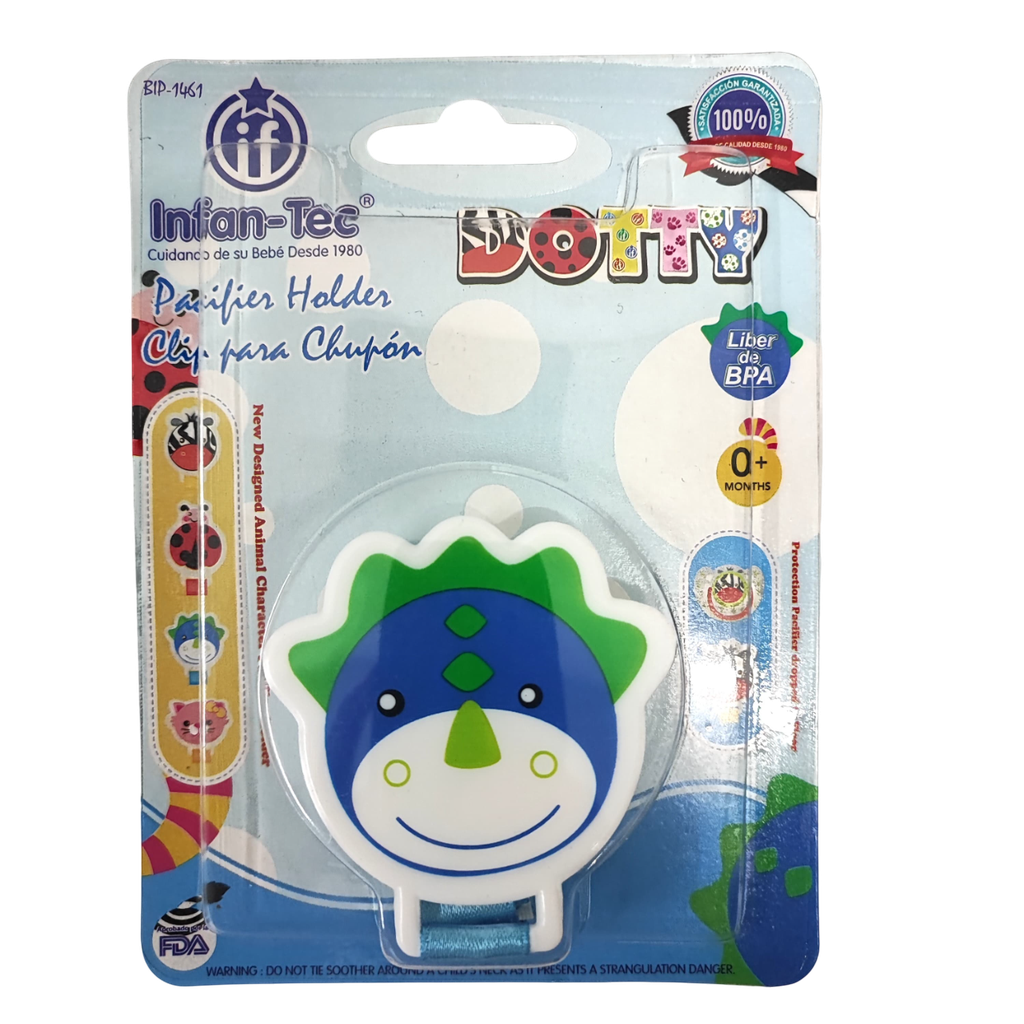 ACC Cuerda Mamila BIP1461 Azul Dinosaurio