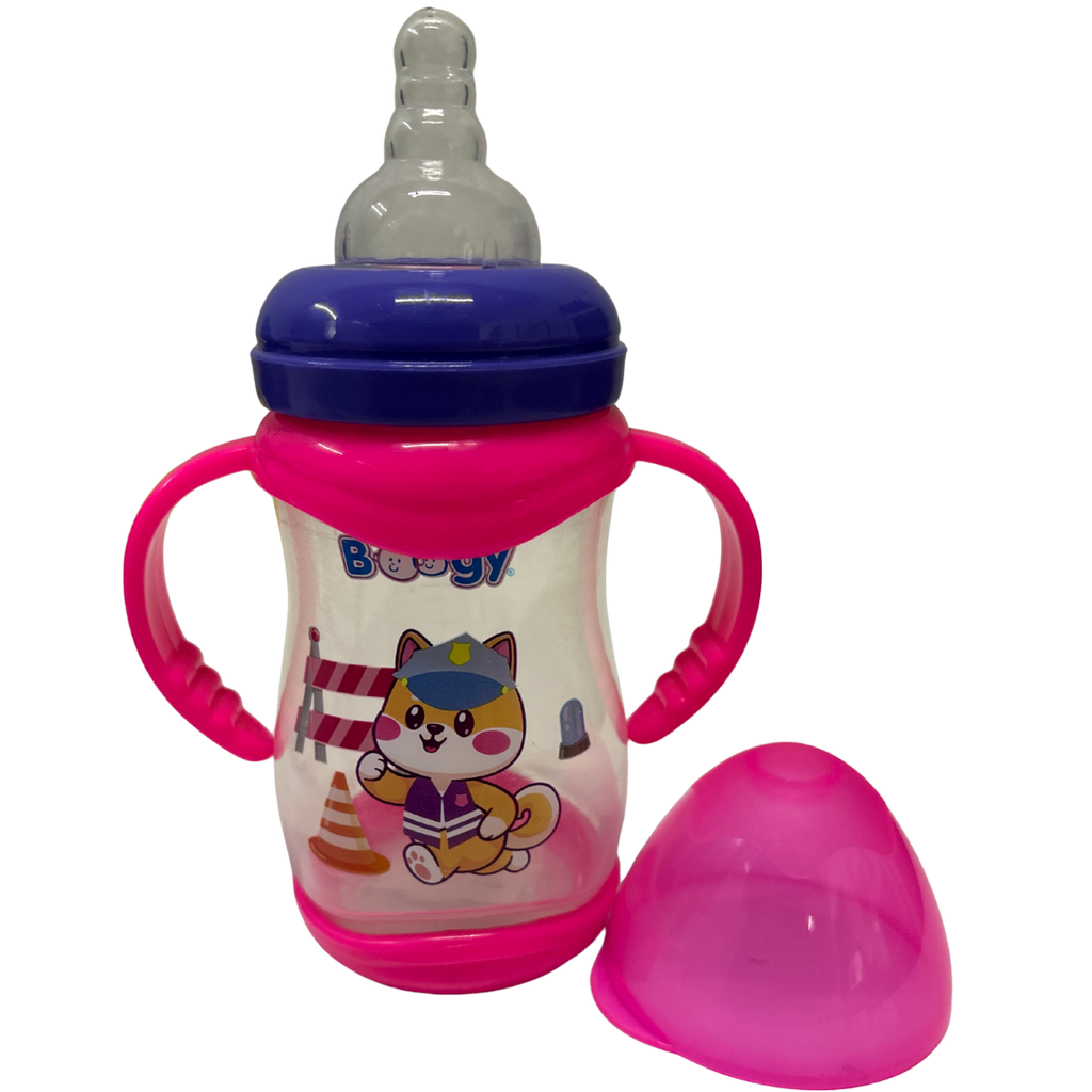 ACC Tetero 10onz 33307 Gata Fucsia