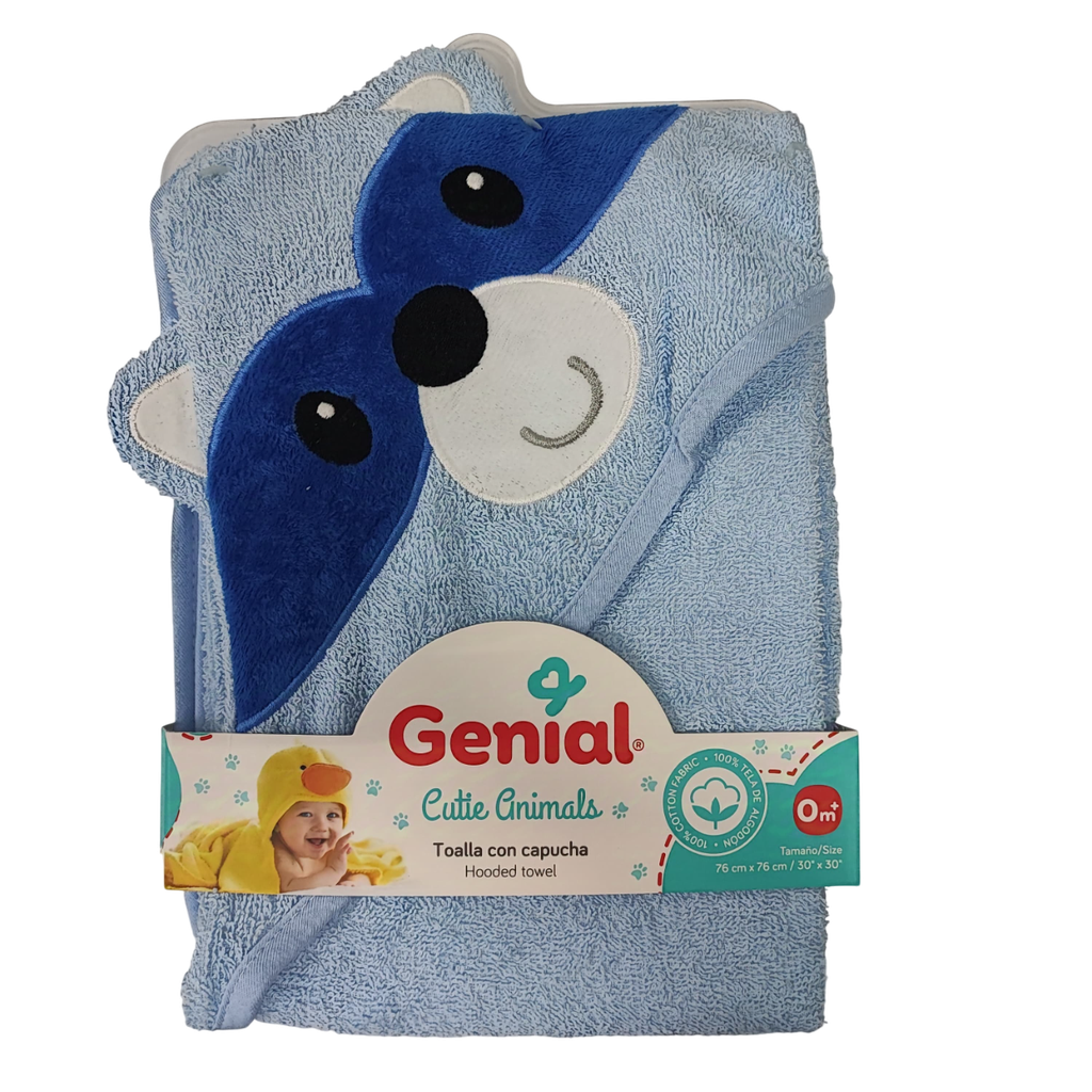 ACC Toalla GNTU120435 76x76cm Azul Zorro
