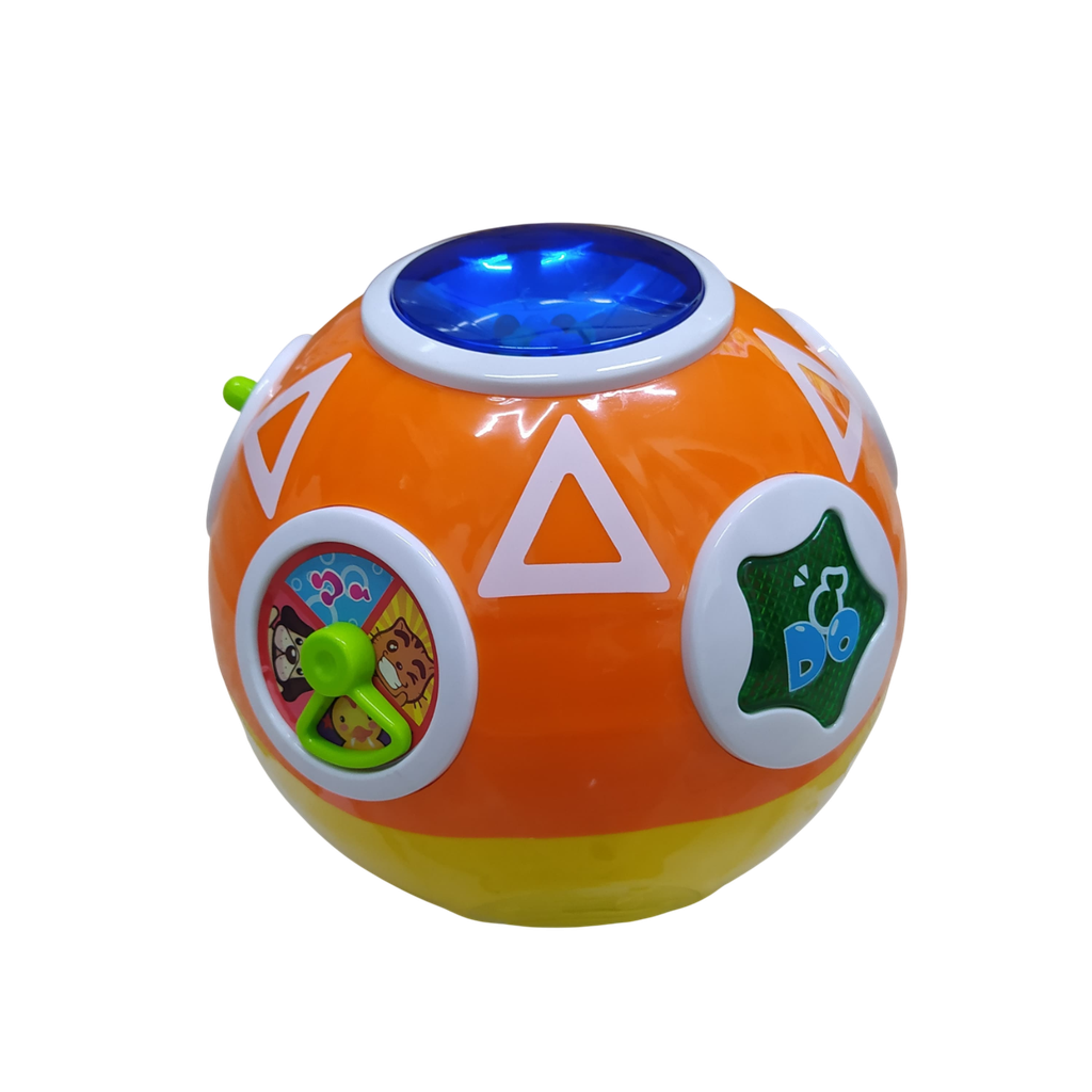 [3000] ACC Bola Didactica con Sonajero SONBE44 Amarillo
