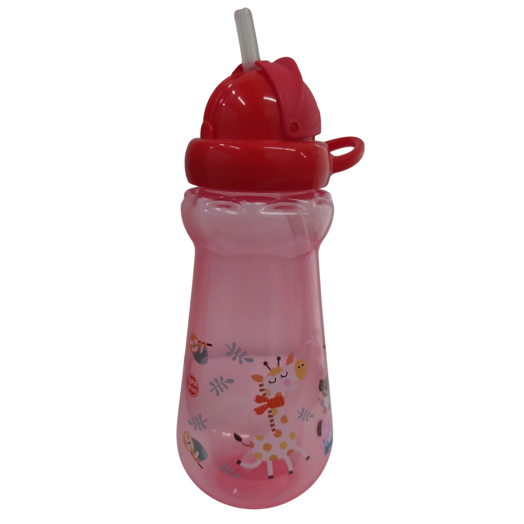 ACC Vaso Pitillo BIP1349 Jirafa Rojo