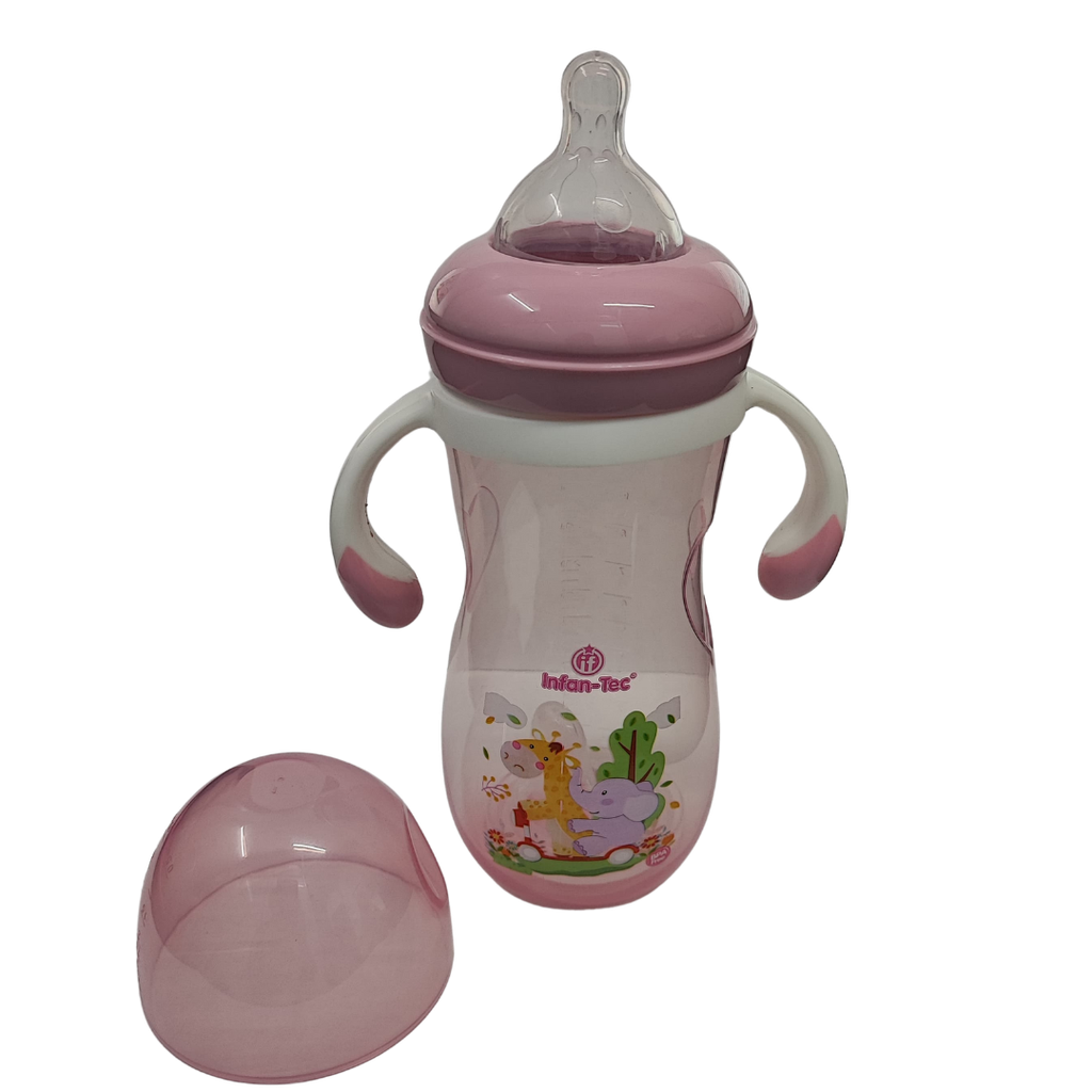 ACC Tetero 12onz BIP1595 Jirafa Rosado