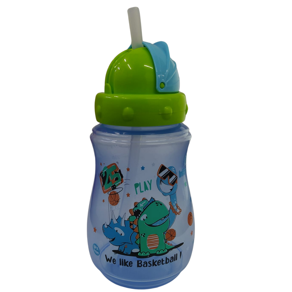 ACC Vaso Pitillo BIP1046 Azul Dino